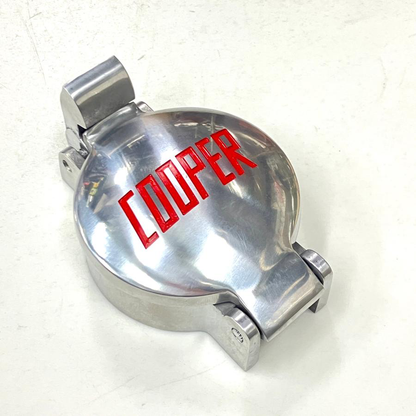 Classic Mini Aston Style Flip Top Fuel Cap Cover