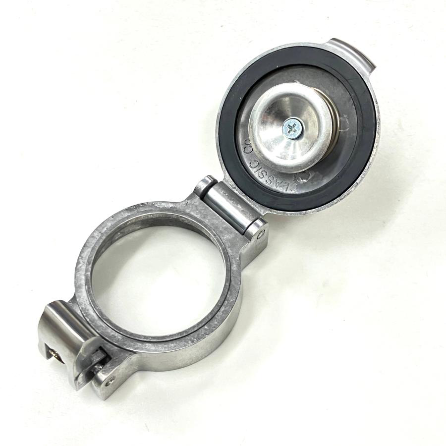 Classic Mini Aston Style Flip Top Fuel Cap Cover