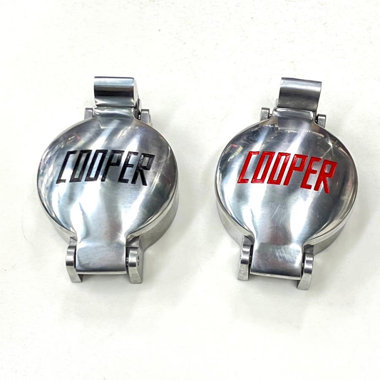 Classic Mini Aston Style Flip Top Fuel Cap Cover